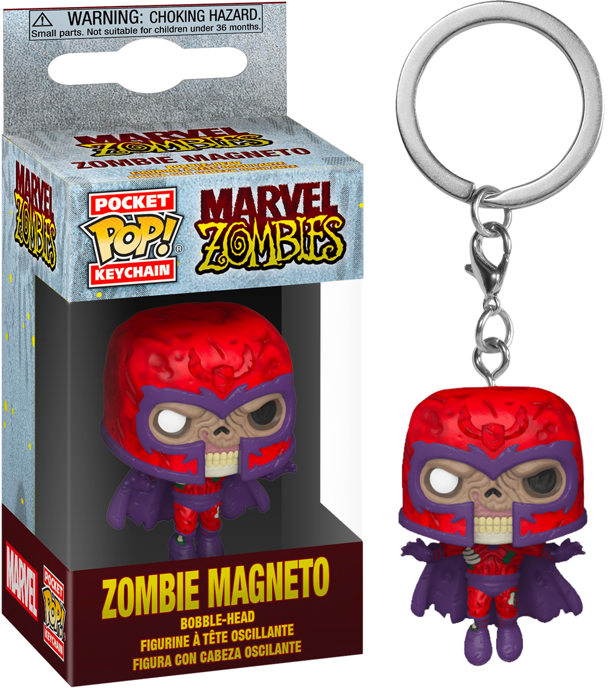 Funko Pocket POP Keychain Marvel Zombies Magneto